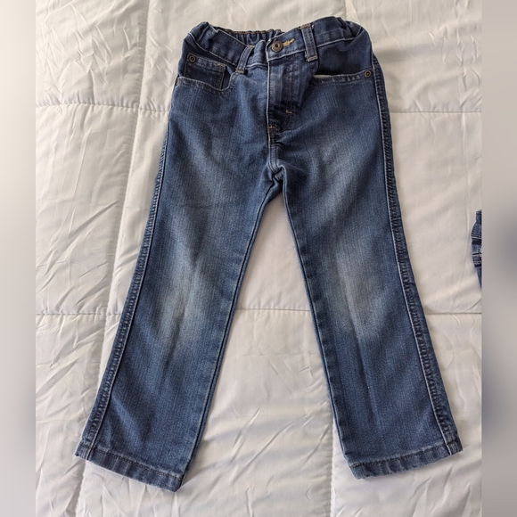 Boys Size 4T Denim Blue Jeans - Picture 8 of 8